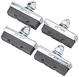 XLC Bremsschuhe Universal BS-C04 4er Set 40 mm, schwarz, 2500380900