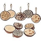 dobar® 10x gefüllte Kokosnuss Vogelfutter zum Aufhängen - 5 Sorten...