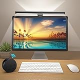 OOWOLF LED Monitor Lampe mit Fernbedienung, 41cm USB Augenpflege Bildschirmlampe...