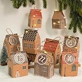 RUBY Adventskalender zum Befüllen-24 kleine Geschenkboxen mit...