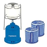 Campingaz Camping 206L Gaslampe Bundle inklusive 2X C206 Gaskartusche