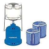 Campingaz Camping 206L Gaslampe Bundle inklusive 2x C206 Gaskartusche