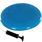 MOVIT Ballsitzkissen DYNAMIC SEAT inkl. Pumpe, Durchmesser 33cm, blau,...