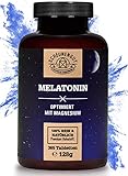 Melatonin Tabletten -365 Tabs- WICHTIG: 0.5mg Melatonin je 1/2 Tablette +...