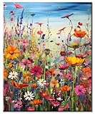 77iiAii Malen nach Zahlen Erwachsene, DIY Handgemalt Ölgemälde Kit - 40 X 50...