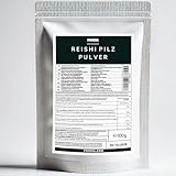 Reishi Pulver Purer Reishi Pilz Pulver Mushroom Powder von Foozia (100g)
