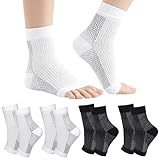 YiliYa 4 Paare Orthopädische Kompressionssocken,Neuropathie Socken Kompressions...