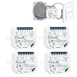 LoraTap WiFi-Smart Einbauschalter: Relais-Modul für elektrische Rolläden,...