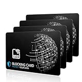 DEKRA geprüfte RFID Blocker Karte I Neuste E-Field Störsender-Technologie -...