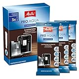 Melitta 224562 Filterpatrone für Kaffeevollautomaten | 3x Pro Aqua | Vorbeugung...