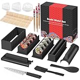 SKYSER Sushi Maker set, 20 Artikel Kit für Anfänger zum selber machen, Kann...