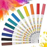 Jostift Porzellanstifte 12 Farben Keramik Bemalen Set,...