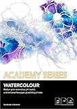 PLAY-CUT Academy Series Aquarellpapier A4 (Weiß) | Aquarellblock 180g/m2 mit 20...