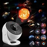 Home Planetarium Projektor Stern Deckenprojektor mit 13 Stück Filmscheiben,...