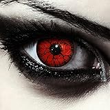 DESIGNLENSES, farbige Tageslinsen Kontaktlinsen, ohne Sehstärke für Halloween...