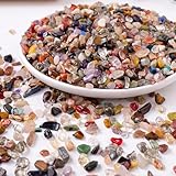 Fizdoqg 500g Edelstein Mix Mischung 8-12mm Edelsteine für Kinder Mini...