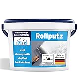 PLID® Rollputz innen & aussen fein Weiß matt [20kg] - atmungsaktiv hohe...