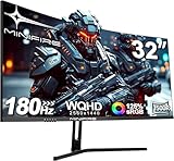 Minifire Gaming Curved Monitor 32 Zoll 180Hz, 2K WQHD(2560 x 1440),...