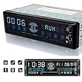 Sunweyer 6,5-Zoll-Einzel-Din-Multimedia-Autoradio mit Touchscreen,...