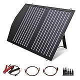 ALLPOWERS Solar Ladegerät, 60W Solarpanel Tragbares Leichtgewicht Outdoor...