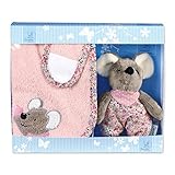 Sterntaler Geschenk-Set Mabel, Klettlätzchen und Mini-Spielfigur, Alter: ab 0...