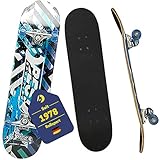 BEST SPORTING Skateboard A7 Street – Skateboard für Kinder & Anfänger mit...