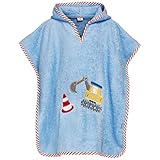 Playshoes Unisex Kinder Bademantel Handtuch Kinder Frottee-poncho Bagger S bis...