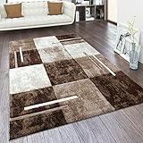 Paco Home Teppich Wohnzimmer Kurzflor Schlafzimmer Moderne Vintage Optik...