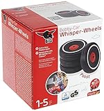 BIG - Bobby Car Whisper Wheels - Flüsterräder für Rutscher Autos, Reifen-Set...