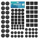 shinfly Filzgleiter Selbstklebend - 60 Stück Filzgleiter für Stühle -...