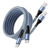 USB C Kabel, [ 3M 2Stück ] USB Typ C Ladekabel Schnellladung Kompatibel mit...