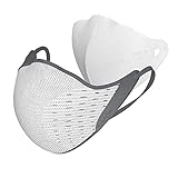 AIRPOP Aktiv Wiederverwendbare Gesichtsmaske, 4-lagige Filter, konturierte...