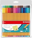 STABILO Fineliner point 88-40er Pack - 40 Farben