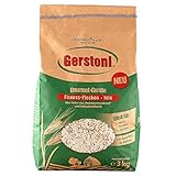 Gerstoni Fitnessflocken fein 3kg, mild-nussige Gerstenflocken in...