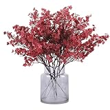 N&T NIETING Künstliche Blumen, 12 Stück Schleierkraut Künstlich Gypsophila...