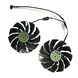 2 Pcs/lot T129215SU Graphics Card Fan for GIGABYTE GTX 1050Ti 1060 1070 RX 470...