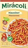 MIRACOLI 5 Portionen Maccaroni Klassiker 560,4g I Mit Tomatensauce und...