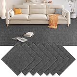 GBACHOOSE 30 Stück Teppichfliesen 30x30 cm, Teppichfliesen Selbstklebend,...