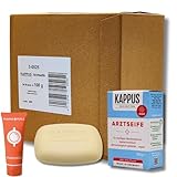 Kappus Arztseife 24x 100 g I für häufiges Händewaschen I schonende Hautpflege...