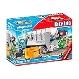 PLAYMOBIL City Life 70885 Müllfahrzeug mit Blinklicht, RC-fähig, Spielzeug...
