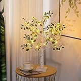 Howeifull LED Baum Lichter mit Timer, 60cm Lichterbaum Künstlichen Grünen...