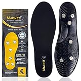 MagnetRX® Magnetische Einlegesohlen, Gel Comfort Magnetsohlen mit Magneten,...