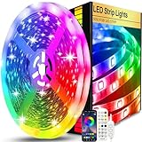 LED Strip 10m USB, RGB LED Streifen, Farbwechsel LED Lichterkette mit...