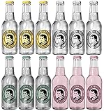 Thomas Henry Tonic Tasting Set - 4 Sorten Tonic Water - (12 x 0, 2 l Glas MW)...