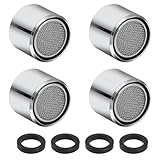 4 Stück Strahlregler M22,Wasserhansip,M22 Wasserhahn Sieb,Sieb Wasserhahn...
