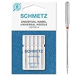 SCHMETZ | 5 Nähmaschinennadeln | Universal | 130/705 H | Nadeldicke 80/12 | auf...