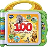 Vtech 80-609544 Baby Mein 100-Wörter-Buch Tiere, Interaktives Bildwörterbuch...