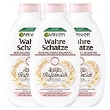 Garnier Wahre Schätze Beruhigendes Shampoo Sanfte Hafermilch für empfindliches...
