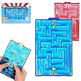 JoyJoyful 2 Stück Labyrinth Spiel Sensorik Spielzeug, GelgefüLlte Anti Stress...