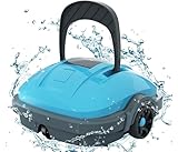 WYBOT Poolroboter, Poolsauger Akku mit Dual-Antriebsmotoren, Automatisches...